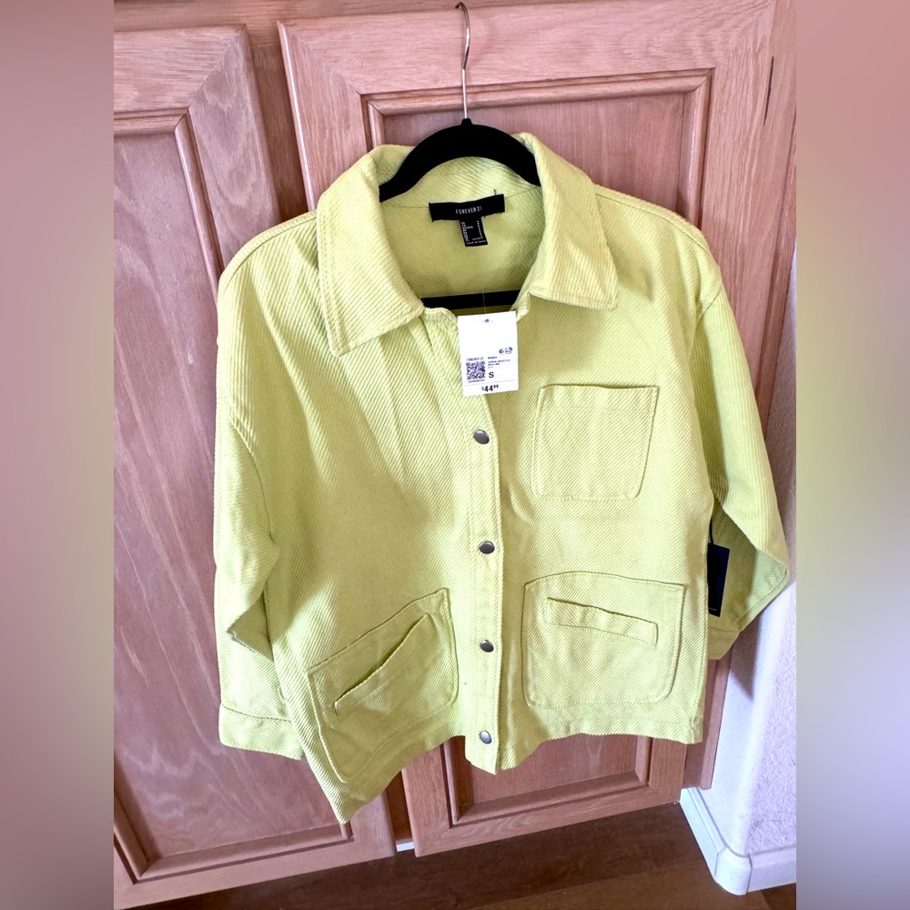 Green jacket size small!!